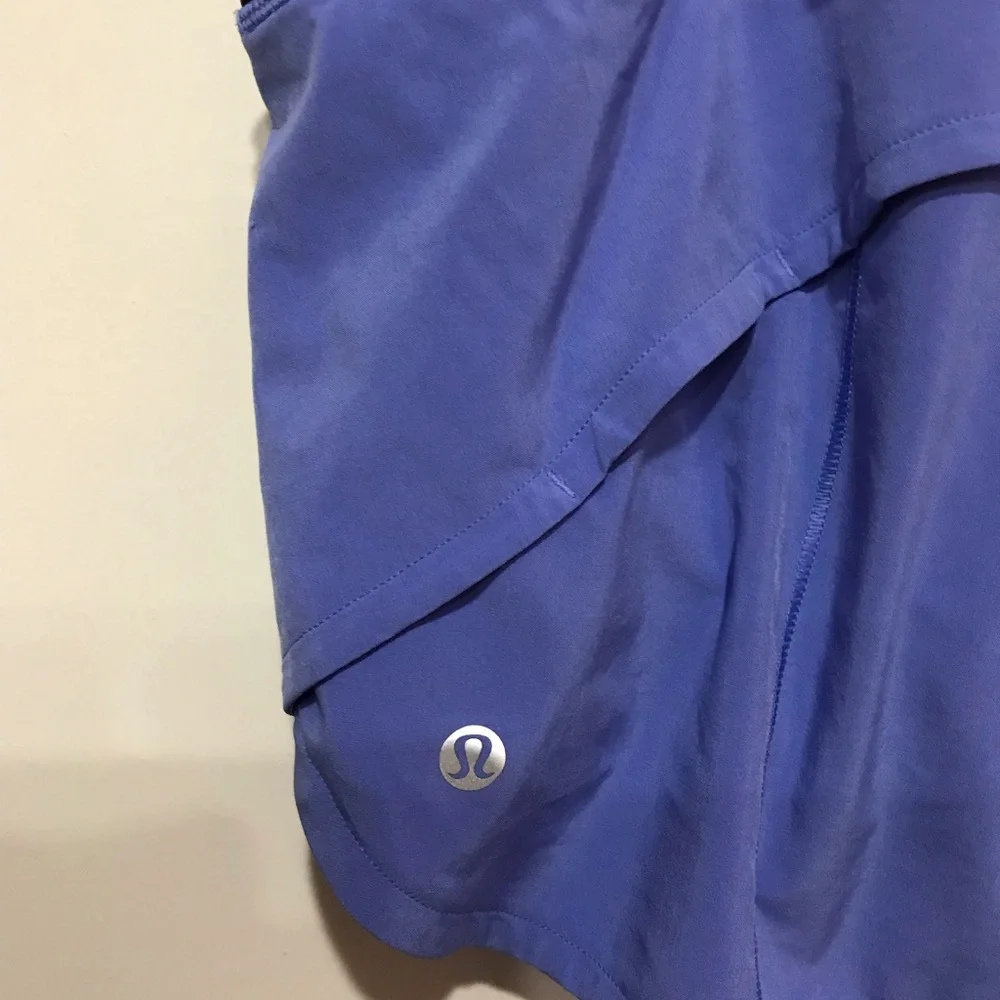 lululemon athletica Two-Tone Purple Athletic Speed Shorts 2.5” inseam